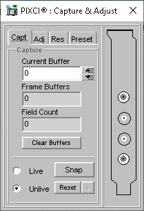 (XCAP Control Panel for the Generic CCIR)