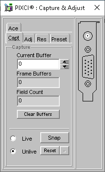 (XCAP Control Panel for the Generic XGA 1024x768 60Hz)