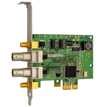 PIXCI® SV7 PCIe Frame Grabber with standard bracket